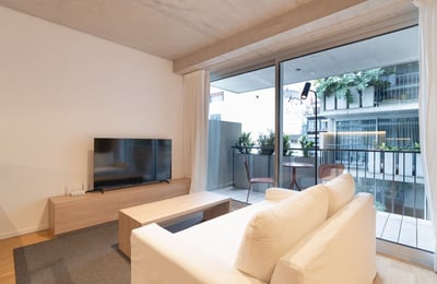 Аренда светлой меблированной студии, Реколета, Буэнос-Айрес, Аргентина